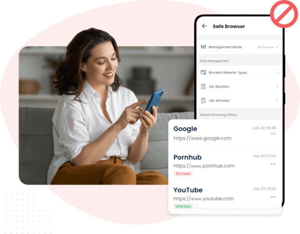 AirDroid managed browser