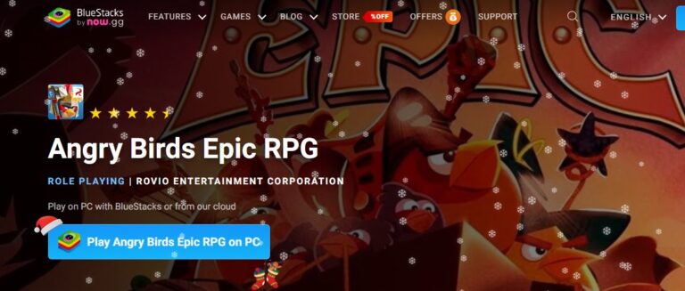 angry birds epic on emulators