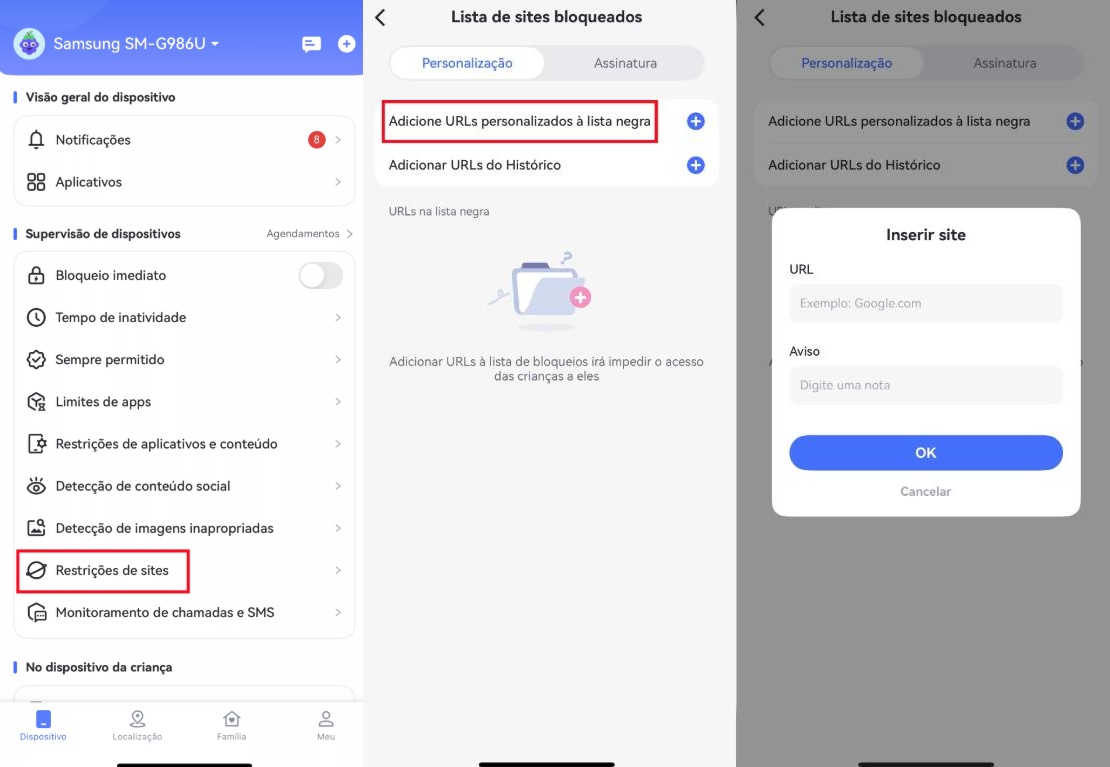 bloquear sites de aposta