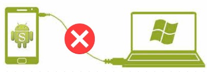 USBなしでスマートフォンをPCに接続する