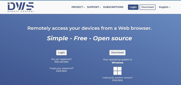 DWService Website