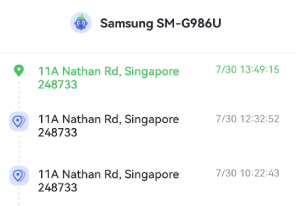 location history in timeline
