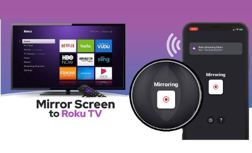 mirror screen on roku