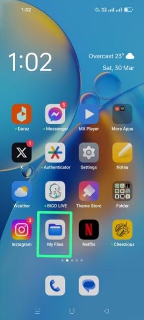 open xapk file with file manager