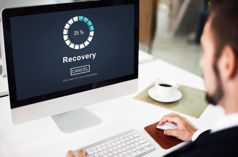 recovery backup restoration data storage security concept