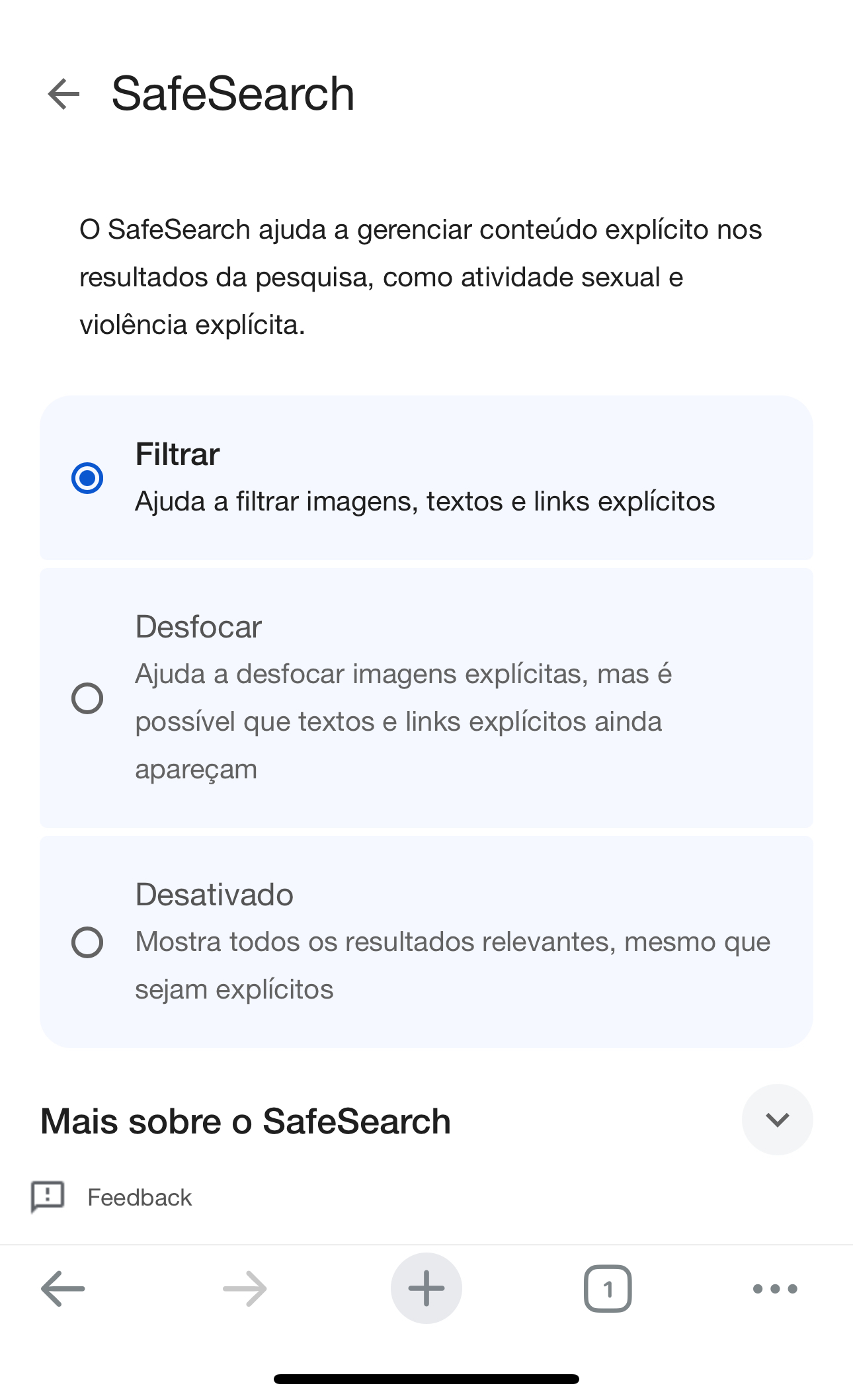 safesearch
