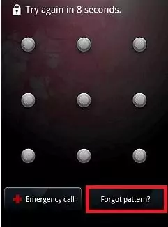Samsung Forget pattern