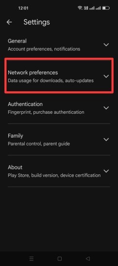 stop android app update 3