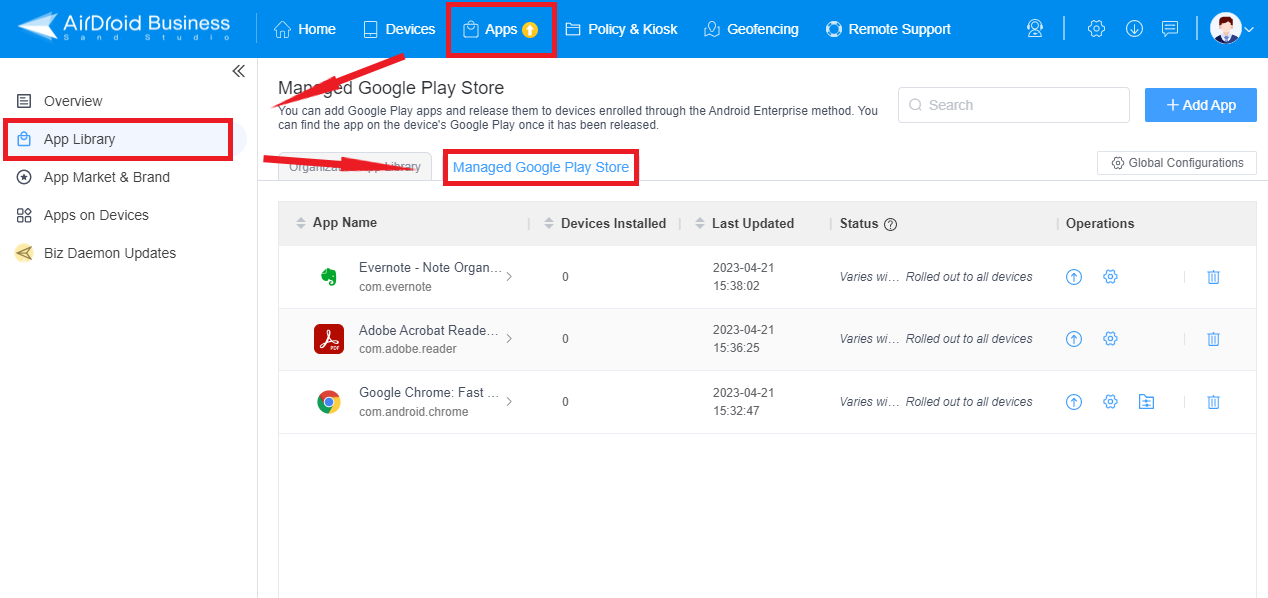 1 Managed Google Play Store 1