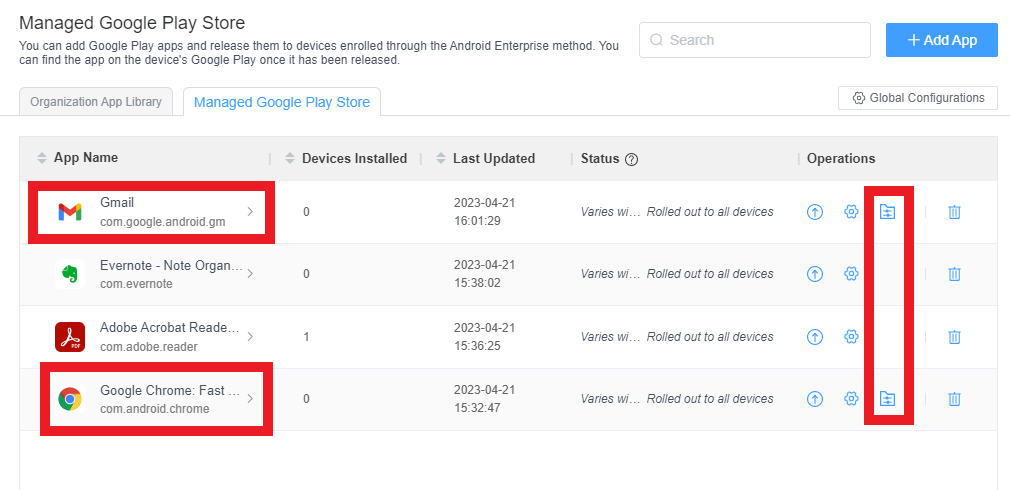 4 Configure Google Applications 1
