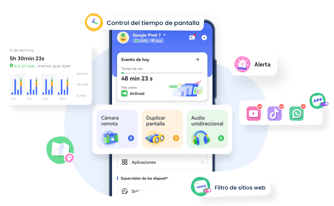 airdroid parental control