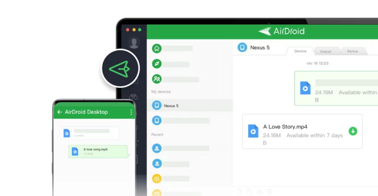Airdroid-Dateiübertragung