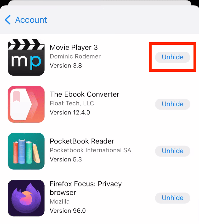 Verifique se sua família está ocultando compras passo 4