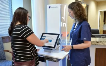 healthcare kiosk usage