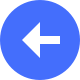ic arrow left blue
