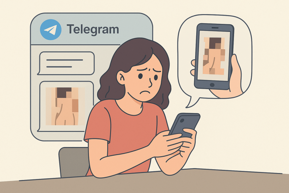 pérdida de privacidad por el envío de mensajes sexuales