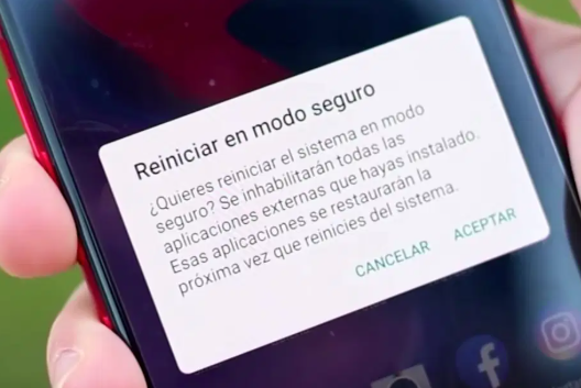 reiniciar en modo seguro