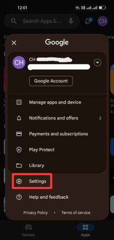 stop android app update 2